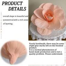 1 件人造 PE 泡沫花大花，适用于橱窗展示、婚礼庆典活动装饰 - 香檳色 - 查看 5