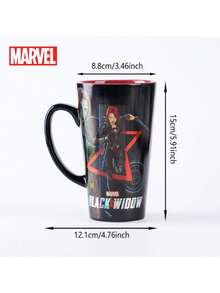 1 Chiếc cốc Natasha chính hãng Marvel, chất liệu gốm cao cấp, dung tích lớn 15 ounce, thích hợp đựng nước, sữa, yến mạch, cà phê, bữa sáng văn phòng, espresso, trà. Quà tặng độc đáo dành cho cặp đôi. Nắp xoay chống rò rỉ. - Nhiều màu - Xem 3