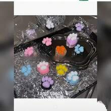 1/5/10个装 4色塑料泡泡球，弹性泡泡气球，吸管吹泡泡创意派对气球，节日庆典派对皮纳塔填充物礼品（颜色随机，含吸管） - 彩色 - 查看 16