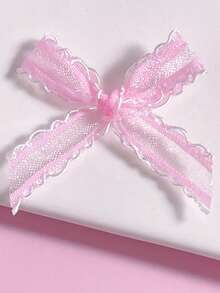 20pcs Lace Ribbon Bows, Sweet And Cute Style, Suitable For DIY Decoration, Gift Box Packaging, Hair Accessories, Clothing Decorations, Lingerie Accessories, DIY Hair Clips - View 20