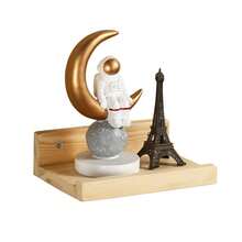 Kệ treo tường mini, kệ gỗ tự nhiên nhỏ gọn dùng để trưng bày tranh ảnh, màu gỗ Pawlownia, màu nâu nhạt. - Nhiều màu - Xem 16