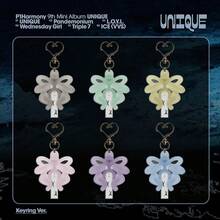 P1Harmony "UNIQUE" Album Acrylic Keychain, Pendant, Bag Accessory, Matching Merchandise, Holiday Gift, Birthday Gift - Multicolor - View 2