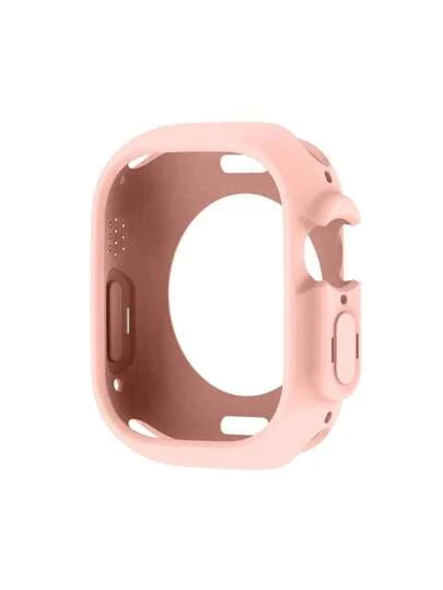 1pc Series Ultra 3/2/1 49mm Soft Shock-Proof Protective Case, Suitable For Apple Watch Series Accessories, Fit For Ultra, Anti-Scratch Smart Watch Protective Frame, Unisex, Christmas/Birthday/Holiday Gift