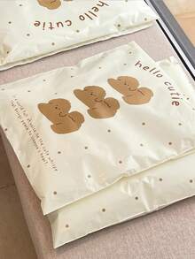 卡通印花快递袋，波点小狗印花快递袋，运输包装袋，飞机纸箱服装包装袋，卡通快递袋 - 波點小狗 - 查看 4