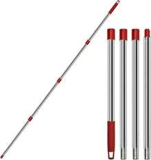 Mop Handle Replacement,4 Section Compatible With O-Cedar Spin Mop Refills And Brooms O Cedar Mop Stick For Floor Clean, 30" To 58" - ColorA - 查看 1