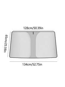 汽车挡风玻璃遮阳帘，可伸缩前窗遮阳帘，隔热防晒帽，可折叠挡风玻璃遮阳帘，遮阳帘片 - A - 查看 9