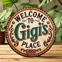 1pc Vintage Style Metal Wall Art Sign Welcome 8x8 Inch Round Metal Decor, Suitable Home, Kitchen, Cafe, Bar And - Unique Gardening And Coffee Lovers, Easy To Hang,Proof,Random Hole Design, Wall Decor,Tin Plaque,Poster, Room Decor Doorplate Decor Decor Bedroom Decor Porch Decor Entrance Decor Garage Decor Living Room Decor Interior Decor Artistic Decor - 1PC - View 9
