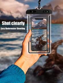 Túi chống nước 1/3, Túi đựng điện thoại chống nước đa năng, Vỏ điện thoại chống nước, Túi đựng điện thoại chống nước dưới nước, Túi khô chống nước cho điện thoại đi biển, Thích hợp cho điện thoại thông minh - Nhiều màu - Xem 6