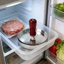 1pc Round Hamburger Mold, Rice And Vegetable Roll Mold, Patty Mold, Hamburger Maker, Meat Patty Hamburger Mold, Hamburger Parchment Paper - Multicolor - View 10