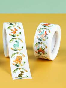 500 miếng/cuộn Hình dán khủng long hoạt hình, Hình dán văn phòng phẩm cho trẻ em, Hình dán trang trí cho văn phòng phẩm, Dụng cụ dán cho trẻ em, Hình dán tự dính, Dùng cho phong bì, gói quà, sổ nhật ký, đồ thủ công cho trẻ em, album ảnh, quà tặng tựu trường, phần thưởng học sinh, hình dán bao bì quà tặng, hình dán dễ thương cho trẻ em, đồ dùng học tập - Nhiều màu - Xem 3