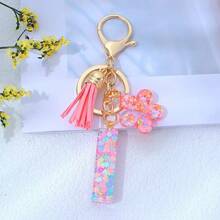 Colorful Flower Pendant Keychain, Suitable For Bag Decoration, Great Gift For Girlfriend - Baby Pink - View 24