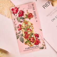 Marcapáginas metálicos surtidos - Elegantes marcapáginas florales calados para lectura - Estilo 1 - Ver 8