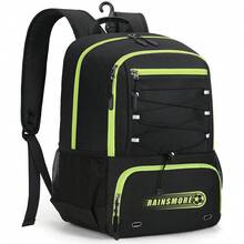 NEWHEY Basketball Backpack Large Basketball Bag With Separate Ball Holder Shoe Compartment Sports Equipment Bag - Multicolor - View 13