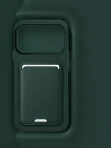 墨綠色+吸盤+卡包