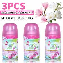 250ml Air Freshener Spray 3 Pack, 8 Kinds Of Fragrances Home Scent Air Mist For Bedroom Living Room Car, 45 Days Long Lasting Perfumed Room Spray, Pure H2O Essential Oil Deodorizer Odor Eliminator - 3 Pcs(Magnolia & Jasmine) - 查看 6