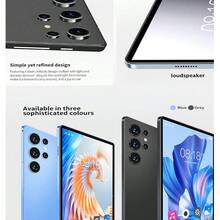 Qetupa 10.1-Inch Android 15 Z50 Tablet PC, 3GB RAM + 64GB ROM, MTK 6755 Octa-Core 1.8GHz Processor, HD (1280x800) IPS Touchscreen, 5MP Front Camera And 13MP Rear Camera, 6000mAh Large Battery, No SIM Card Slot, Supports Reading And Gaming. Lightweight And Durable Design With Reinforced Glass, Enjoy Entertainment Anytime Anywhere (Adapter Not Included) - Grey - View 4