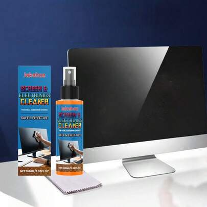  Jakehoe 100ml Electronic Screen Cleaner, No Streaks No Residue, Gentle On Coating | Ideal For TV, Laptop, Smartphone & Car Display