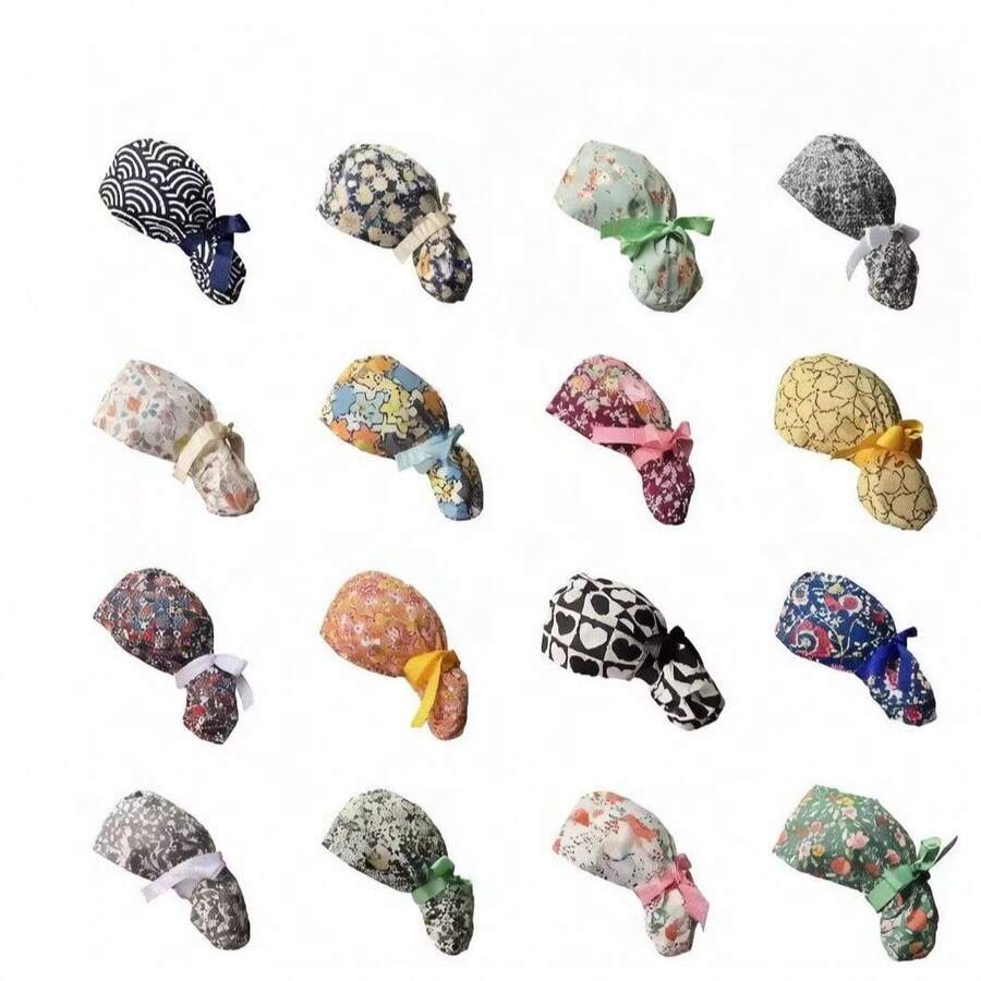 1件装工作帽 动物图案 休闲 涤纶（涤纶） 其他印花帽 无季节限制，夏季，沙滩 - 緞帶帽 - 查看 1
