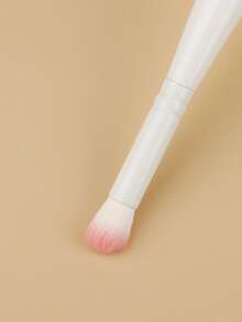 1 双头化妆刷，多功能化妆刷，腮红刷，粉底刷，散粉刷，高光刷，鼻影刷，遮瑕刷，适合女孩和女士，柔软纤维，方便携带，旅行刷。 - 彩色 - 查看 4