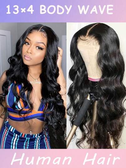 Tóc giả gợn sóng, tóc giả ren phía trước trong suốt, mật độ 200%, kích thước 13x4, tóc thật gợn sóng, màu tự nhiên, dành cho nữ, dùng cho cosplay, tóc giả gợn sóng bằng tóc thật mật độ 200% với ren phía trước trong suốt 13x4 - tóc con được tỉa sẵn và đường chân tóc tự nhiên, tóc giả ren phía trước gợn sóng dành cho nữ, vẻ ngoài tự nhiên cho các sự kiện hàng ngày và đặc biệt, tiệc tùng, đám cưới, khiêu vũ và thời trang hàng ngày, tạo ra nhiều kiểu dáng thời trang khác nhau.