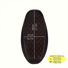 1 chiếc bọc yên xe máy/xe tay ga điện màu đen, chống thấm nước, thoáng khí, có lớp chần bông, dùng được cả bốn mùa. - A - Xem 10