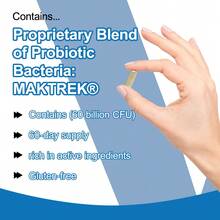 Probiotic And Prebiotic Capsules Promote Healthy Digestion And Intestinal Health - 120 Capsules - View 5