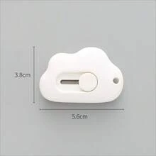 1-20把便携式可爱卡通多功能刀，可伸缩保护设计，心形伸缩按钮，符合人体工程学设计，适用于家庭、办公室、学生宿舍、剪贴簿等场合。 - 單件 - 查看 22