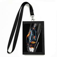 Portable Wallet With Lanyard, Tri-Fold Wallet. Includes Key Holder, Coin Pouch, ID Slot, And Card Slots. - Multicolor - View 3