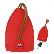 Large Capacity Zipper Car Key Holder, Cute Key Chain, PU Leather Key Pouch - Multicolor - View 9