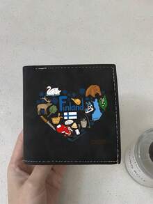 Country Pride Heart Wallet, Patriotic National Symbol PU Leather Bifold Wallet, Travel Souvenir Gift For Men Women - Multicolor - View 14