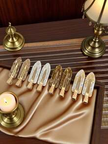 Bộ 12/4 kẹp tóc không gây hư hại, màu sắc ngẫu nhiên, kiểu dáng INS thời trang, phù hợp cho phụ nữ và bé gái sử dụng hàng ngày, khi trang điểm, rửa mặt, đi làm, đi học, Giáng sinh, Halloween, sinh nhật, quà tặng ngày lễ, mùa hè, du lịch. - màu ngẫu nhiên - Xem 8
