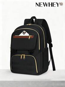 NEWHEY Lunch Backpack For Women 15.6 Inch Laptop Backpack With USB Port Travel Backpack With Detachable Bag Work Backpack With Lunch Compartment Water Resistant Computer Backpack For College Business - Multicolor - View 9