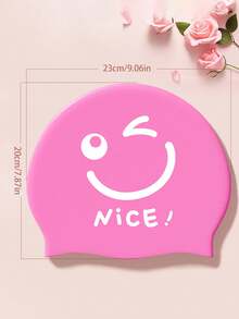1. Mũ bơi in họa tiết thời trang, chất liệu silicon, chống thấm nước, mềm mại và thoải mái, thích hợp cho bơi lội, công viên nước và các hoạt động dưới nước khác. - Nhiều màu - Xem 3
