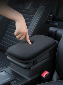 Bantalan Sandaran Tangan Mobil yang Dapat Diatur, Peninggi Ketinggian Sandaran Tangan Konsol Tengah, Dengan Tempat Ponsel dan Penyimpanan Kartu, Cocok untuk Penutup Kotak Sandaran Tangan Interior Mobil, Bantalan Pengangkat Kotak Sandaran Tangan Mobil Universal - Satu ukuran - View 2