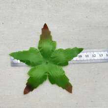 25/50pcs Artificial Rose Leaves, For Making Everlasting Roses - Wedding Bouquets, Tabletop Decor, Party Rattan Decorations, Home Artificial Plants, Christmas, Thanksgiving, Valentine's Day And Mother's Day DIY Craft Materials, No Container Needed, Birthday Graduation Gift, Fake Plants - Dark Green - View 7