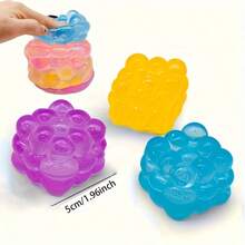 1 quả bóng bóp hình khối Maltose 3D, đồ chơi bóp nhả kích thích giác quan cho trẻ em từ 2 tuổi trở lên, quà tặng chơi ngoài trời cho tiệc Phục Sinh, đồ chơi giảm căng thẳng, đồ chơi kích thích giác quan, quà nhét tất Giáng sinh, đồ chơi tắm, quà tặng trẻ em, túi đóng gói ngẫu nhiên. - Nhiều màu - Xem 10