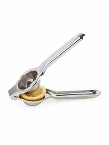 手动柑橘榨汁器，带螺纹槽，重型锌合金柠檬青柠橙子榨汁器，实用厨房用具 - 彩色 - 查看 5