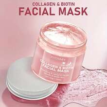 Xioimy 12件套胶原蛋白和生物素面部护理套装，包含10片面膜、眼霜和撕拉式面膜，富含胶原蛋白和生物素，令肌肤水润、光滑、透亮，日常护肤套装 - 數量 - 查看 8