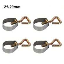 4 Awning Pole Clips 21-26mm Adjustable RV Camping Tent Fixing Clips - 24-26mm - View 1