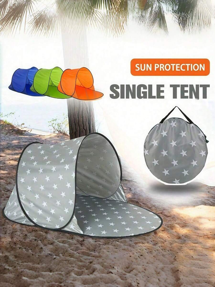 Lều bãi biển bật tự động tức thì - Che nắng chống tia UV, lều bãi biển nhẹ, mái che cho các hoạt động ngoài trời - Lắp đặt nhanh chóng trong 30 giây - Vật dụng thiết yếu cho gia đình trên bãi biển - Thiết bị cắm trại lễ hội âm nhạc - Che nắng sân sau - Che nắng sự kiện thể thao - Chống nắng khẩn cấp, dụng cụ cắm trại, vật dụng thiết yếu khi cắm trại