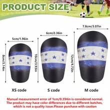 1 Pair Football Cleats, Thickened Bottom Layer, Firm Fit On Calf, Comfortable To Wear - Multicolor - View 6