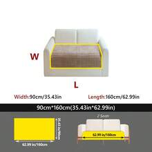 1件装毛绒绗缝沙发套 - 防滑可水洗沙发保护套，适用于客厅，适合1/2/3/4人沙发 - 駝色 - 查看 19