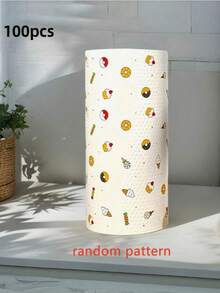 100/400片装可重复使用厨房纸巾，一次性清洁湿巾，柔软布质，高吸水性纸巾，干湿两用，防油防水厨房纸巾，厨房用品 - 多色 - 查看 15