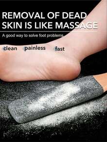 1个专业天然竹柄足部磨砂器，深层去角质足部护理工具，家用SPA适用，告别粗糙足部肌肤 - 多色 - 查看 7