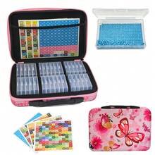 Diamond Painting Tools, Storage Box, Butterfly Flower Dot Diamond Tray To Store Nail Art Tools And Other Multi-Functional Storage Diamond Painting Accessories - Sets - View 11