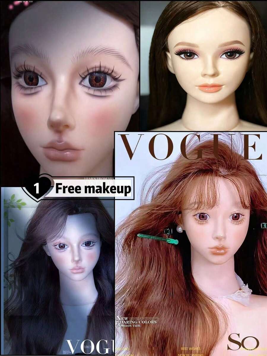 22 Inch 90% Real Human Hair Mannequin Head, Beauty Salon Hairstyle Training Model With Tabletop Clamp, For Hair Extensions Practice