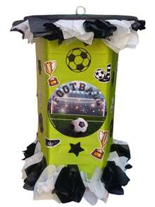 PIÑATA GIRATORIA PARA NIÑO FUTBOL 50CM DE ALTURA - Ver 4