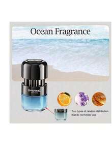 1pc Car Fragrance Diffuser, Solid Scented Gel Air Freshener, Long Lasting Odor Eliminator For Car Interior - A - View 13