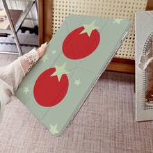 1 件装 Tomato & Star 3+Y 折叠多角度磁吸支架平板电脑保护套，带笔槽和自动休眠/唤醒功能，兼容 iPad Pro/Air、三星、小米 Pad 5/6/31 - 彩色 - 查看 5