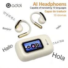 ASUS G09Pro Wireless Bluetooth Earphones, AI Simultaneous Translation, Display Screen, Multiple Music Modes, Smart Noise Cancellation - View 1